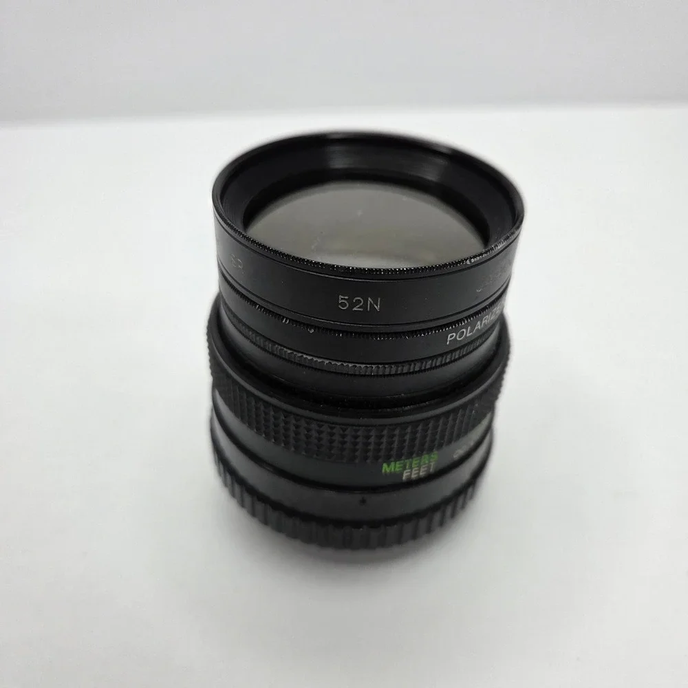 HOYA 52mm Close-Up Lens No.2 Macro + UV Filter + Polarizer Vintage Japan